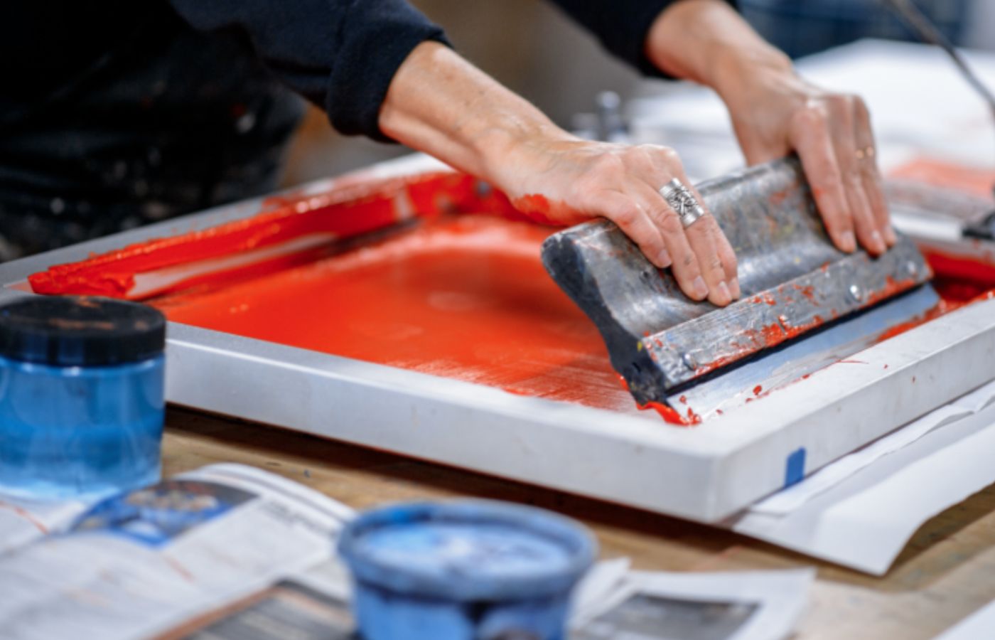 Exploring Silkscreen (Jan-March) - Jono Goodman - Printmaking